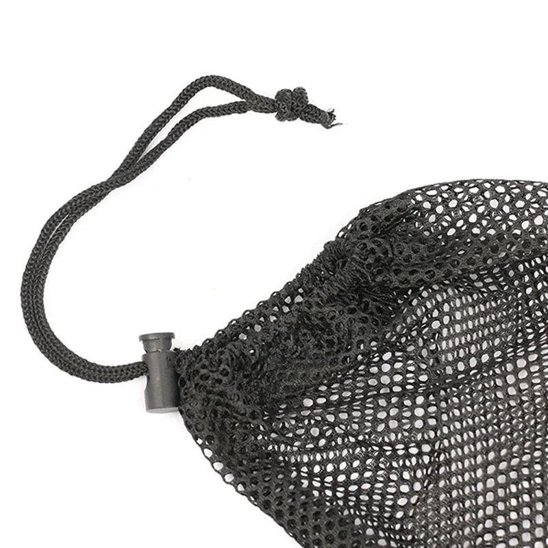 Sac de rangement en maille pour balles de tennis, nylon polyvalent, sac à cordon de proximité, sans Ik, 1PC