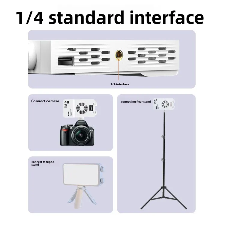 Live Broadcast Fill Light,Multi-purpose Beauty Lighting for Host Streaming,Selfie Video Shooting and Tablet Lighting Tool