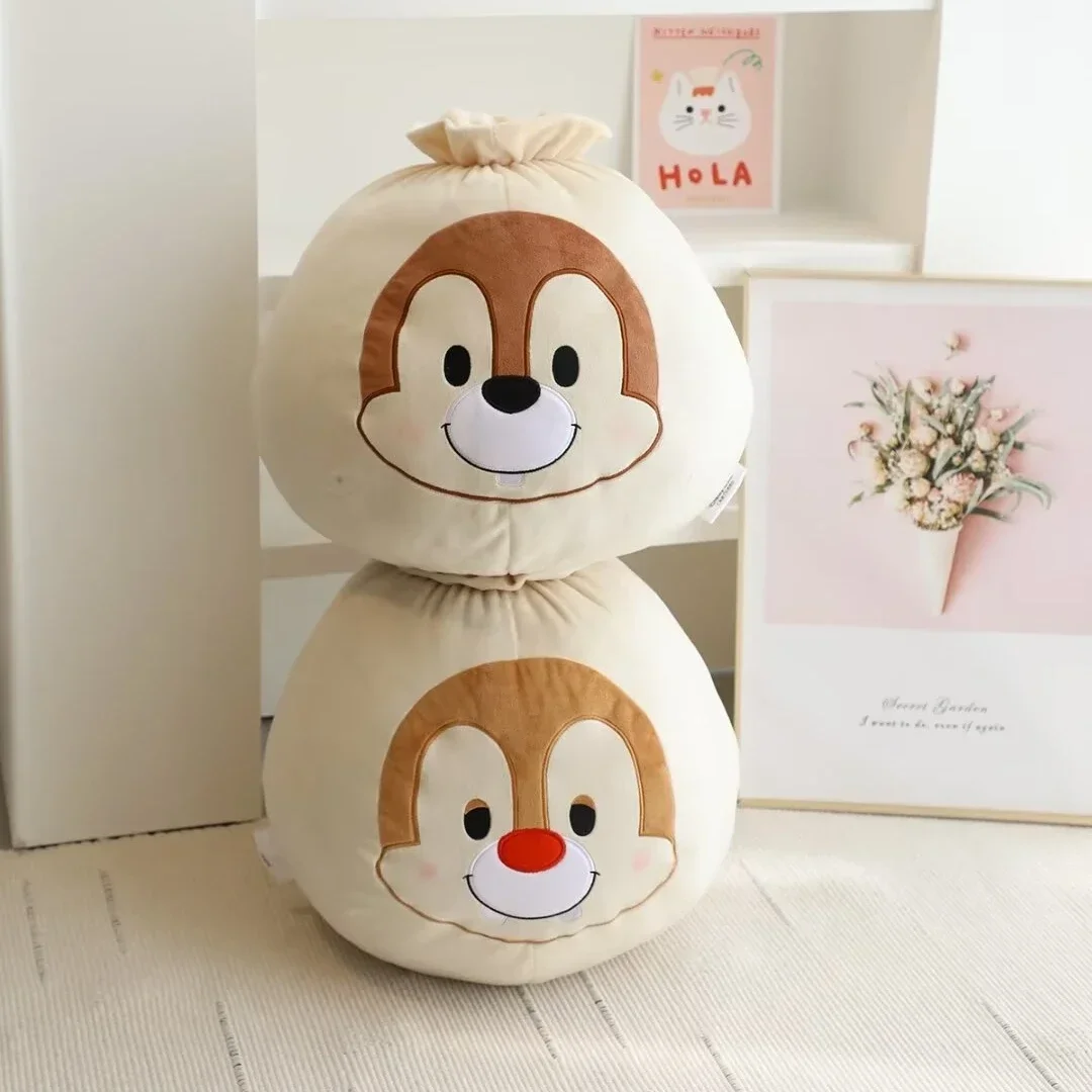 

Disney Chip'n'Dale Steamed Stuffed Bun Shape Cartoon Anime Plush Pillow Soft Cute Plush Cushion Decor Christmas Brithday Gifts