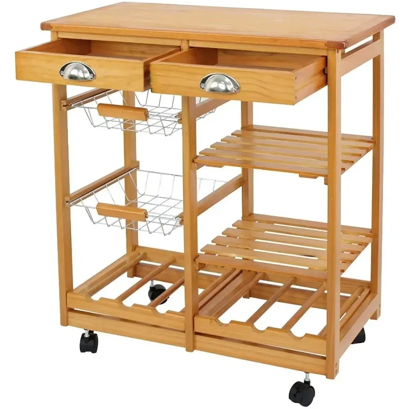 #Top Rated Kitchen Cart Trolley Storage Galley Cart