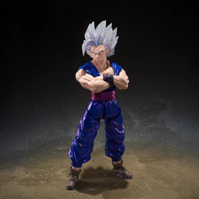 متوفر 2025 Sdcc Bandai Dragon Ball S.H.Figuarts Shf Son Gohan Beast طبعة حصرية شخصيات الرسوم المتحركة نماذج اللعب البلاستيكية