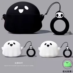 Case for vivo TWS 3i 3e 1i 4 3 3Pro Protective Silicone Ghost Cute Cartoon Covers Wireless Earbuds Shell TWS