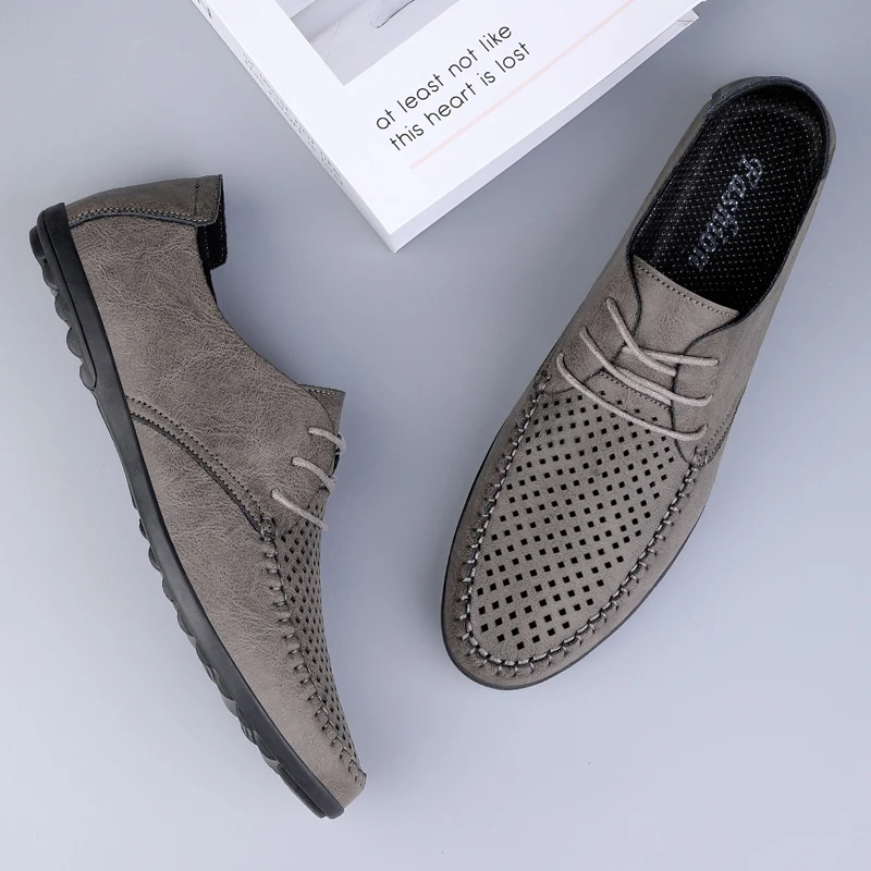 

Men Shoes Fashion Formal Shoe Breathable Leather Mockasins Italian Driving Shoes Black Size Designer Shoe Casual Shoes for Men