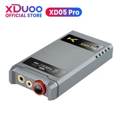 XDUOO XD05 Pro Portable Full Balanced DAC Headphone Amplifier Double Screen 4.4 Balanced USB XMOS XU316 AMP Decoder