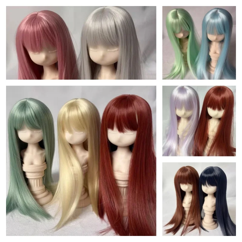 

New Arrival BJD Doll Wigs Long Hair For 1/3 1/4 1/6 MSD MDD DD YOSD Straight Hair Accessories Rough Wig