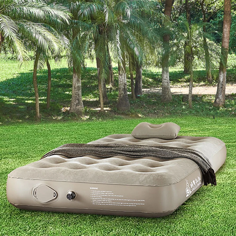 Automatic Inflatable Air Mattress, Camping Bed, Outdoor Sleeping Pad, Tent, Home