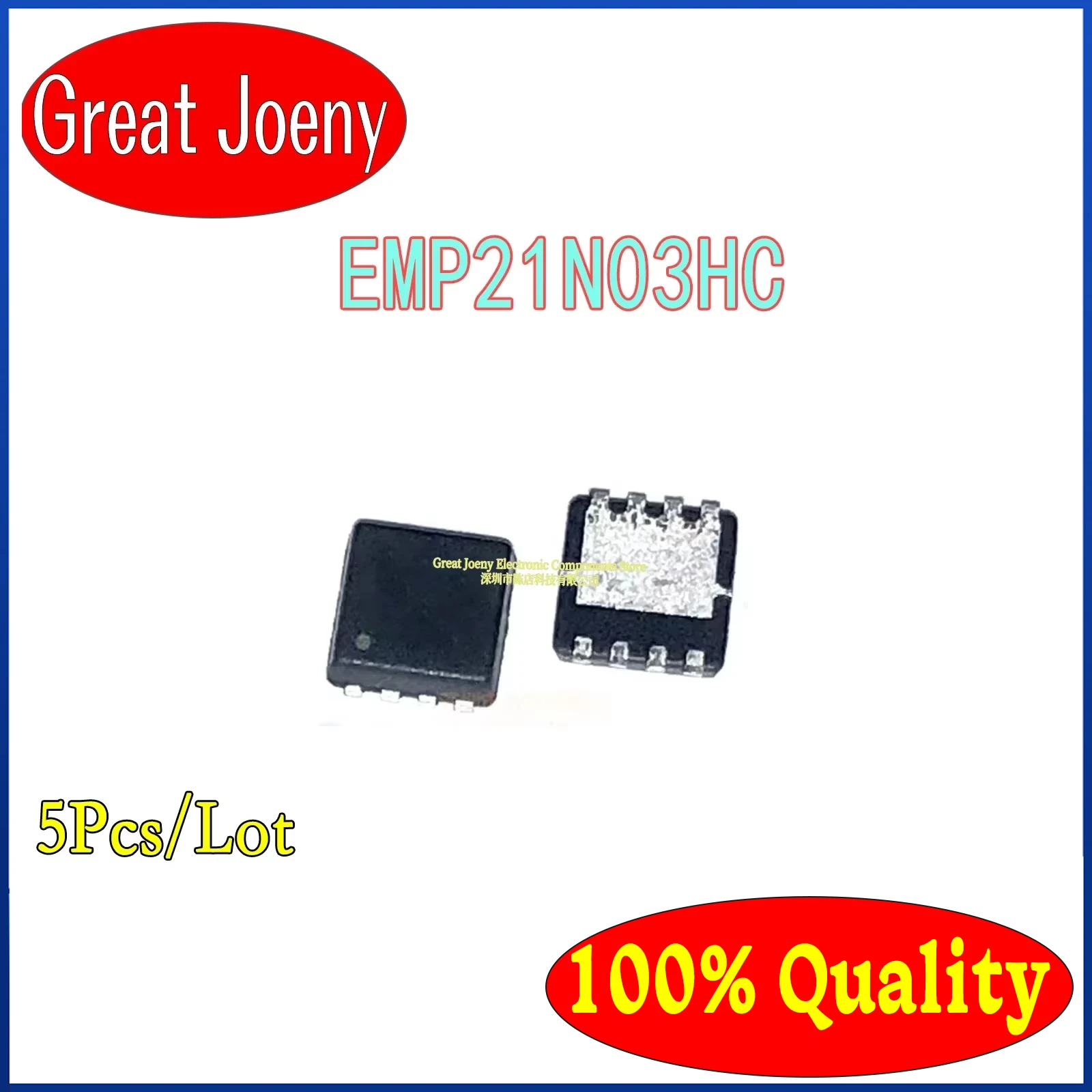 (5piece)100% New EMP21N03HC EMP21N03 P21N03 QFN-8 Chipset Bulk Best Price Plastic Casing