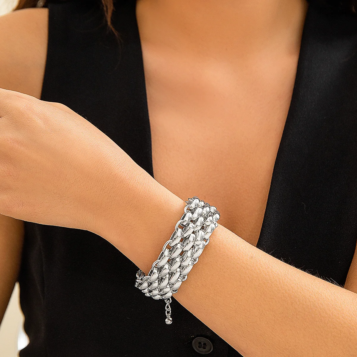 Vintage Minimalist Costume Accessories Metal Bracelet