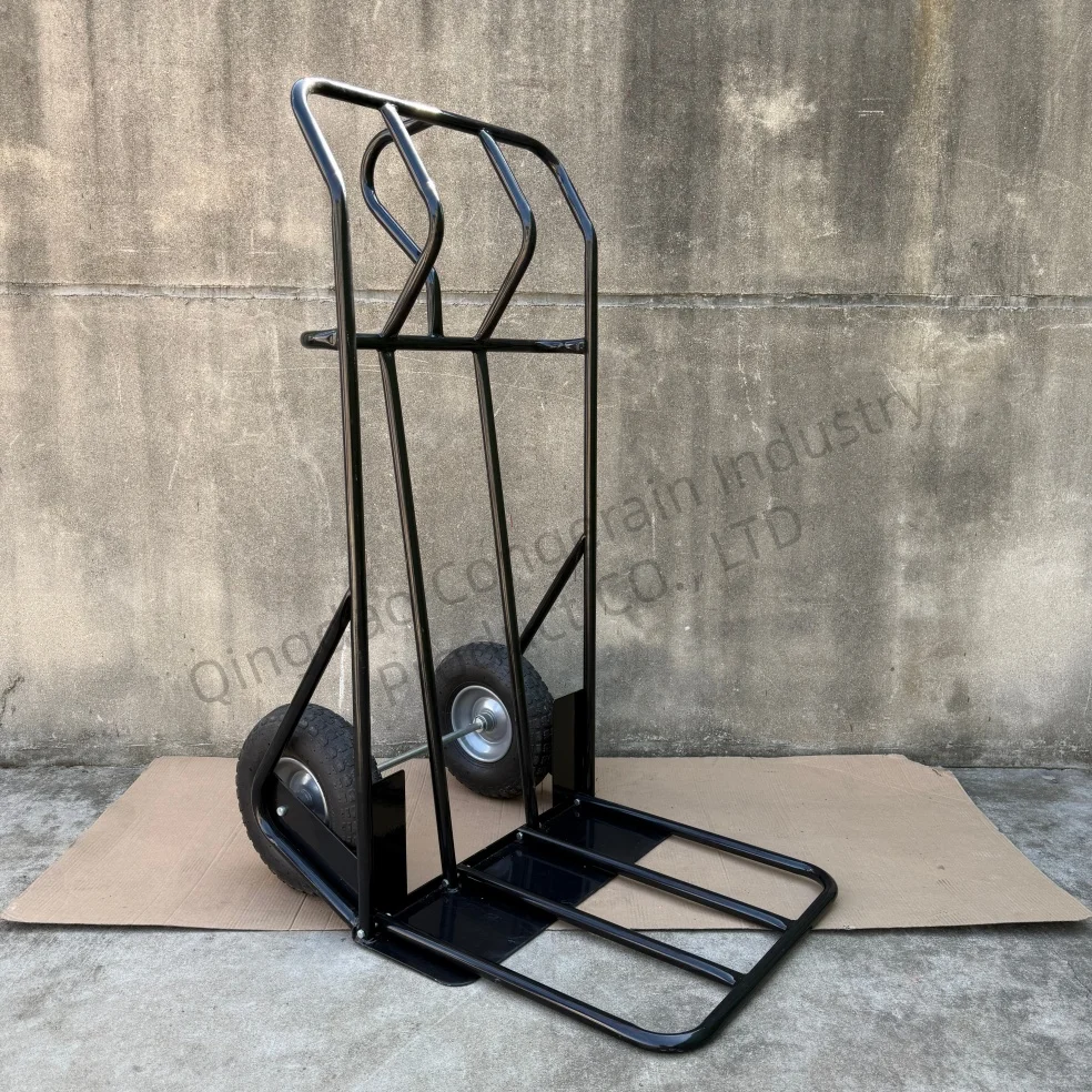 

High Quality Heavy Duty Steel 13 Inch Pneumatic Wheel Hand Cart And Trolleys
