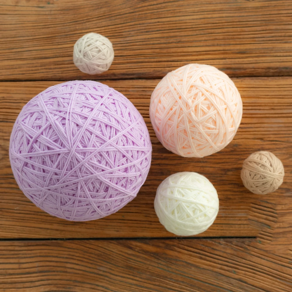 

5pcs/set Newborn Photography Props Yarn Ball Fotografia Newborn Posing Ball Studio Photo Shooting Baby Accessories