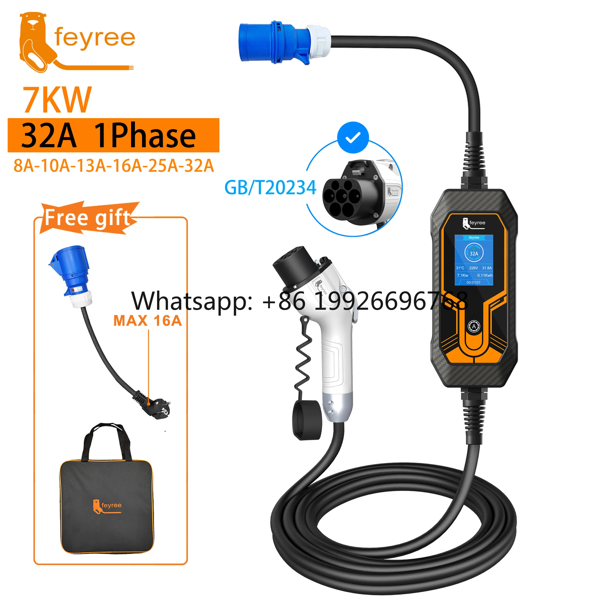 For Feyree 7KW 32A …