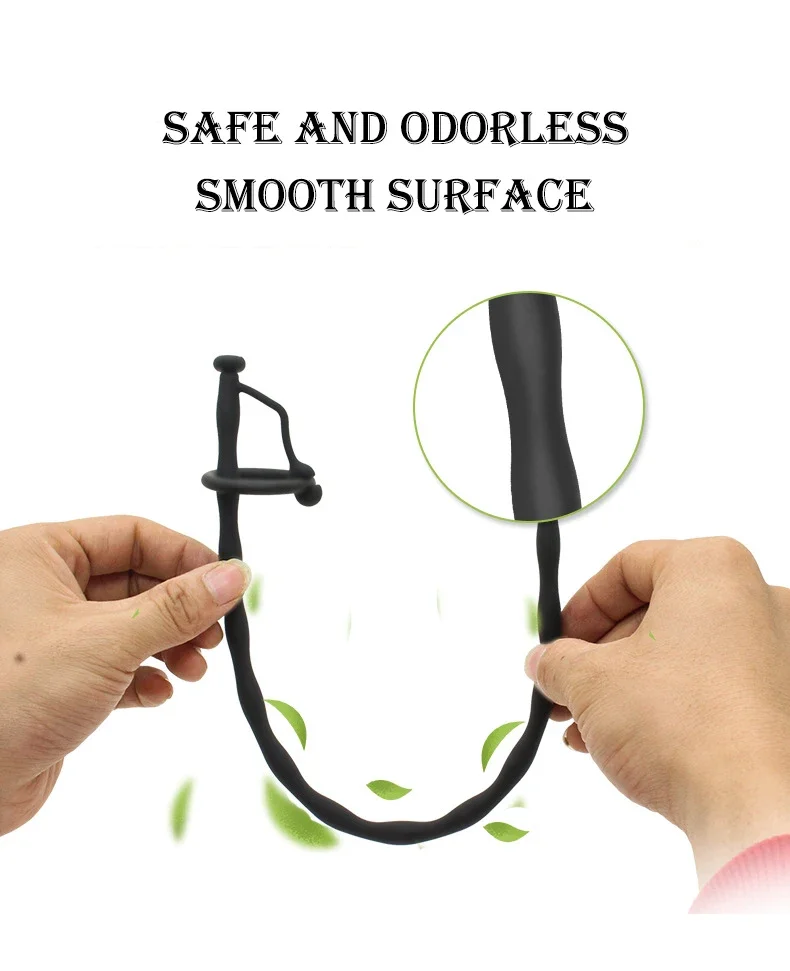 SM سيليكون جوفاء قسطرة الإحليل موسع الحصان العين تحفيز السبر لعبة استثارة القضيب إدراج مجرى البول الكبار الجنس لعب للرجال مثلي الجنس