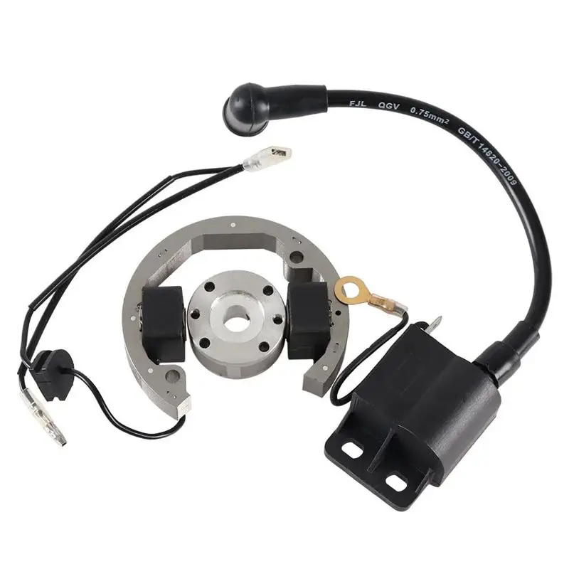 A58X-Stator Rotor Magneto Flywheel Ignition Coil Assembly Kit For 50 SX 50Cc Pro Senior Junior SR JR SX50 Adventure