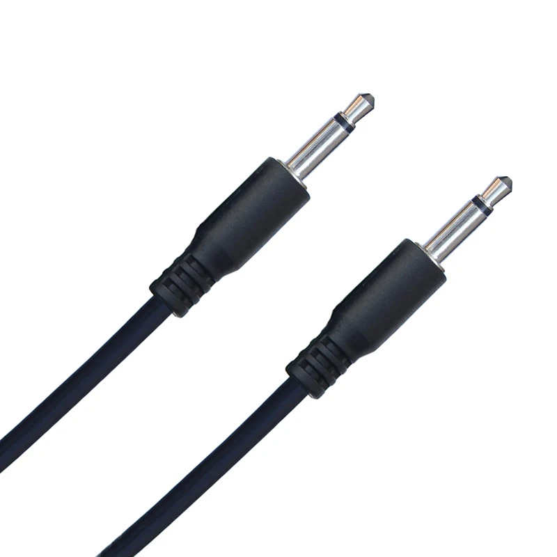 1.8m 3.5mm Mono Male to Male Plug Audio Cable 2 Pole 3.5mm MM AUX Cable