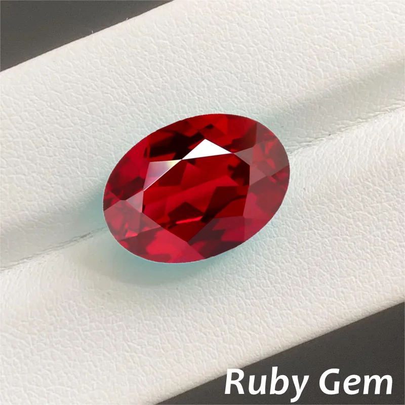 

Pretty Ruby Natural UV Tested 13×18mm 16.0ct Oval Faceted Cut VVS Loose Gemstone Jewelry accessories DIY