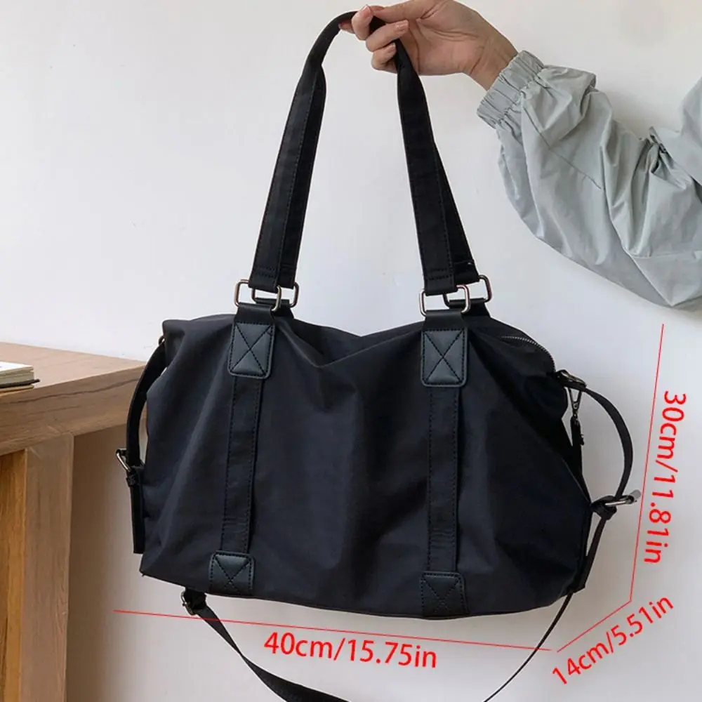 Bolsa de equipaje de viaje impermeable minimalista, bolso de mano informal de gran capacidad, bolso de viaje Simple para ir al trabajo, trabajo