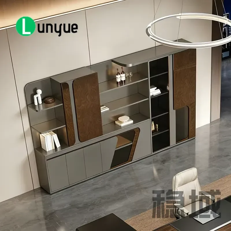 Modern Large Capacity Filing Cabinet Administrative Office Furniture Set Storage Cupboard for Home Business Workspace Durable