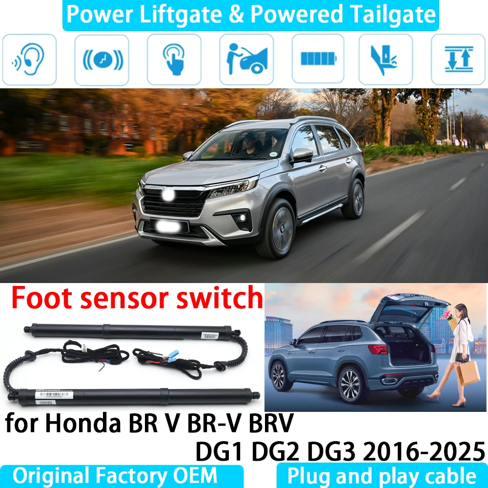 

for Honda BR V BR-V BRV DG1 DG2 DG3 2016-2025 Automatic Electric Power Liftgate Powered Tailgate Strut Tail Gate Lift System