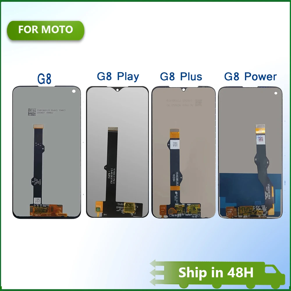 AAA+ For Motorola Moto G8 Play G8 Plus G8 Power LCD Display Touch Screen Digitizer Assembly XT2019 XT2015 XT2045 XT2041 LCD