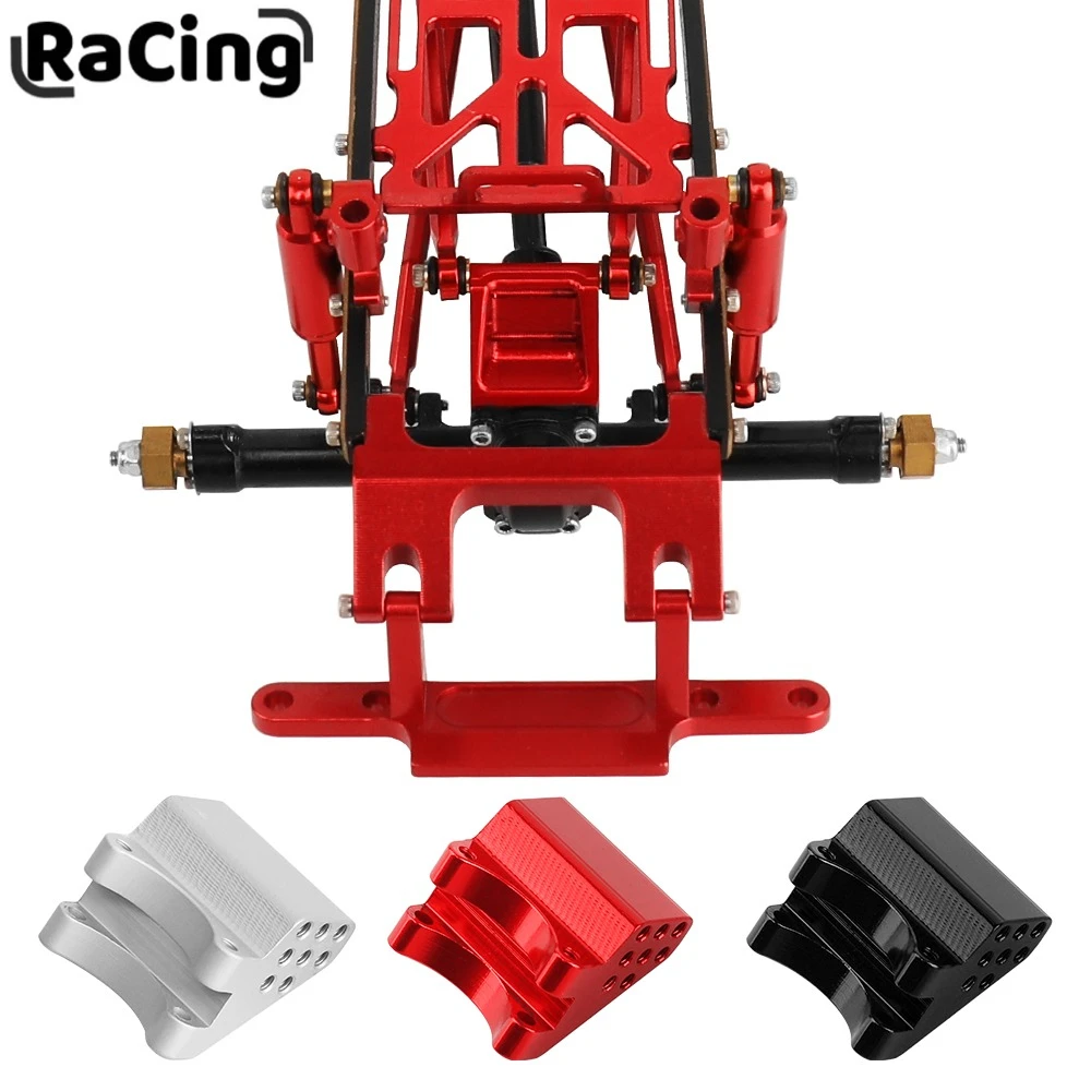 Adjustable Aluminum Alloy Rear Axle Truss Upper Link Mount for Axial SCX24 Chevrolet Wrangler Gladiator Bronco 1/24 RC Car
