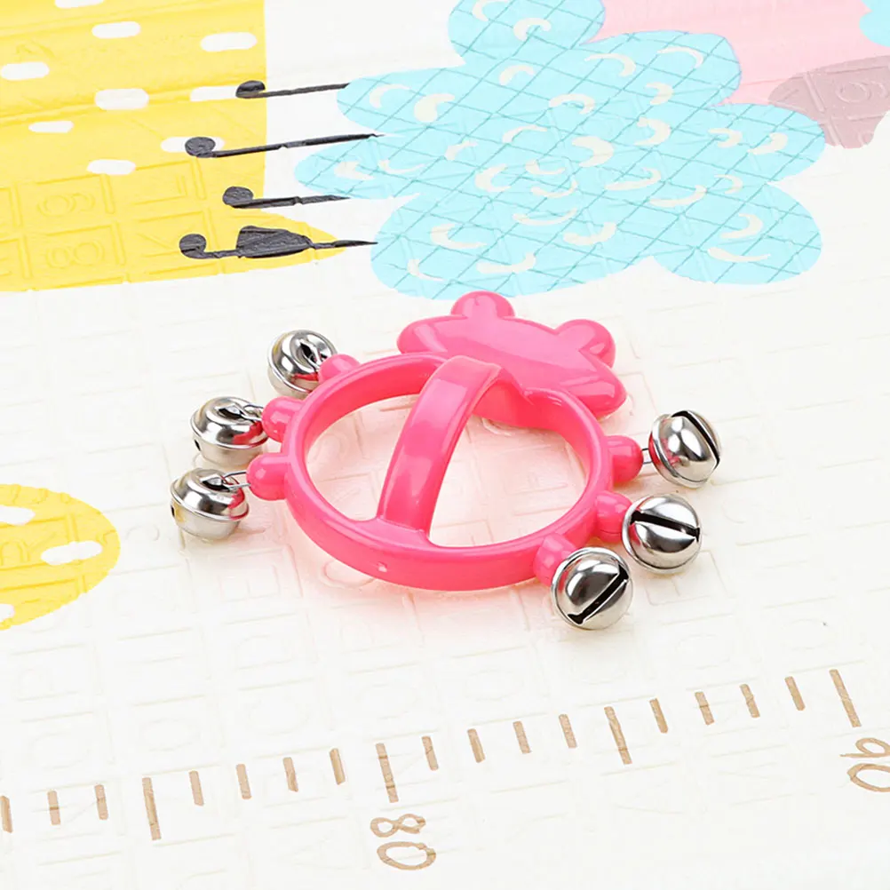 

Frog Bell Interactive Toy for Parent-child Communication Handheld Musical Instruments Tambourine The Drum Metal Kids Percussion