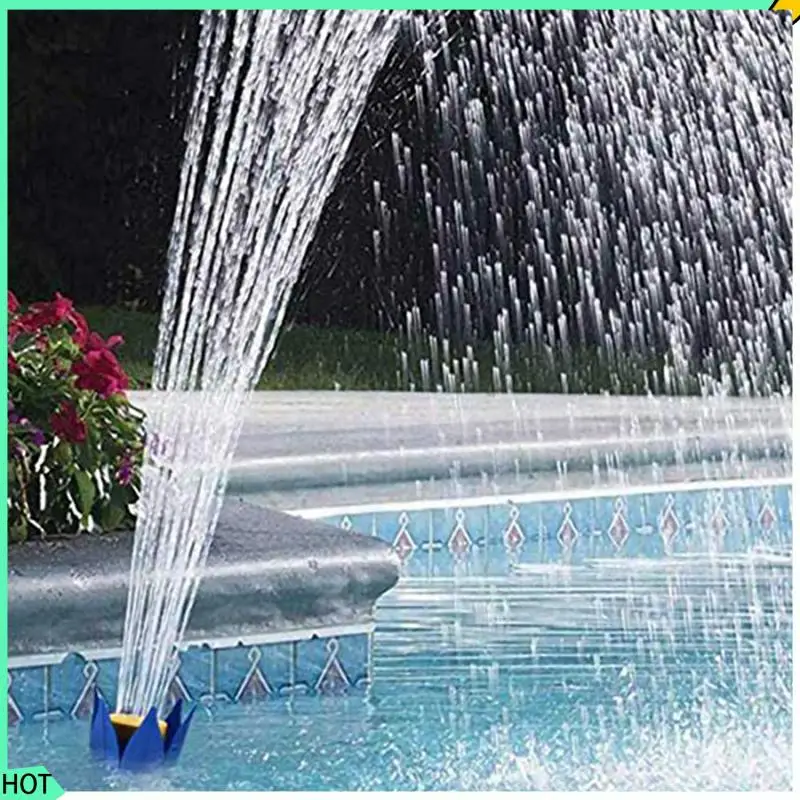 AWAH 1 Piece Lotus Shape Pool Nozzle Sprinkler Inground And Above Ground Pool Plastic