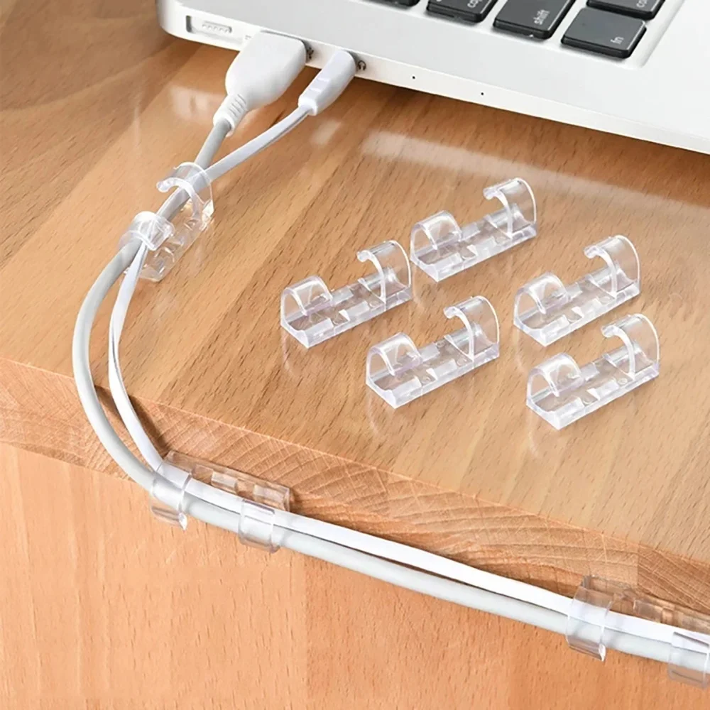 Desktop Kabel Organizer Clips Kabel Halter Draht Manager Für USB Ladegerät Daten Linie Workstation Kabel Management Spuler Werkzeug