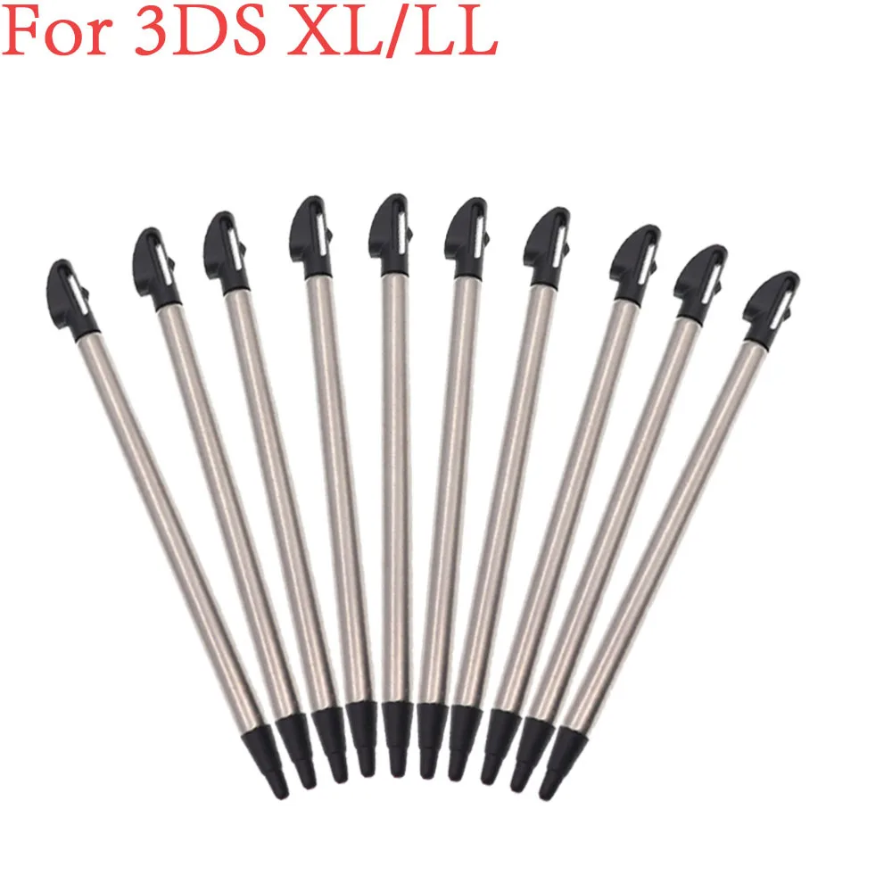 10PCS Metal Telescopic Stylus Plastic Stylus Touch Screen Pen for 2DS 3DS New 2DS LL XL New 3DS XL LL For NDSL NDSi image 4