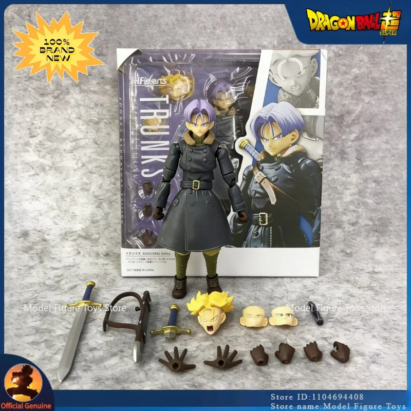 

Brand New in Stock Dragon Ball Z Purple Trunks Son Goku Super Saiyan Legendary Action Movable Anime Kakarotto Figurine Model Toy