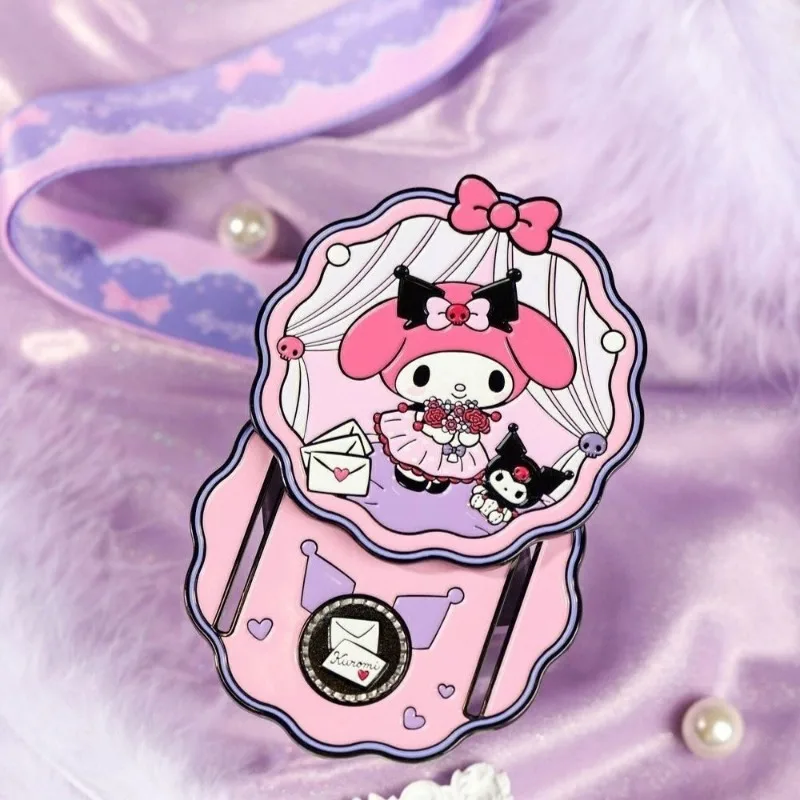 Sanrio Kawaii Kuromi Medal My Melody Medals Cute Children Toys Anime Commemorative Collection of Medals Fashion Couple girl Gift