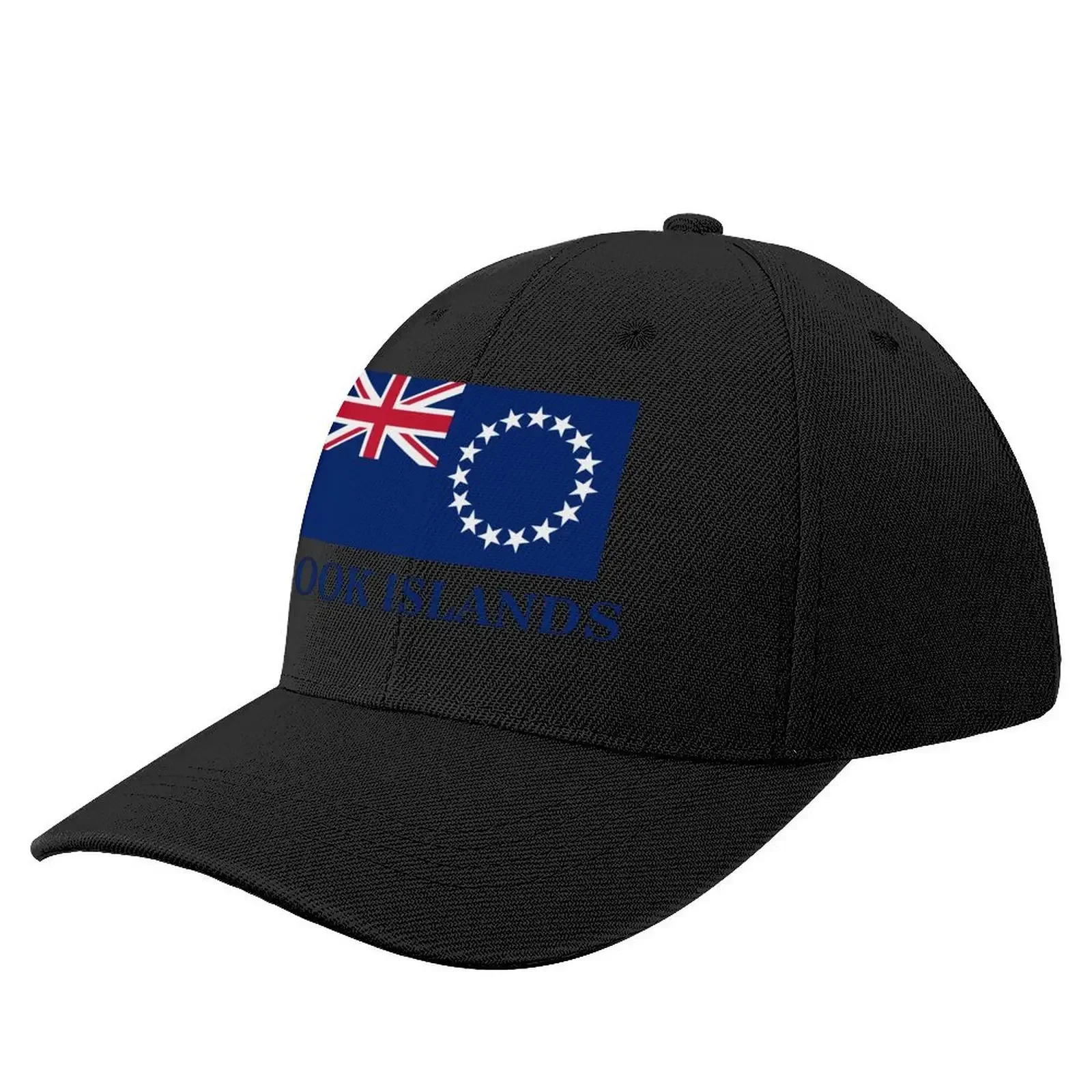 Cook Islands Flag Baseball Cap party Hat dad hat birthday Big Size Hat Woman Hats Men's