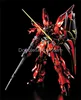 電気メッキカラーのアニメモバイルスーツ,ガンダム,ユニコーン,バンダイ,アセンブリモデル,mg,1, 100, MSN-06S, Sinanju ver.ka,オリジナル 4