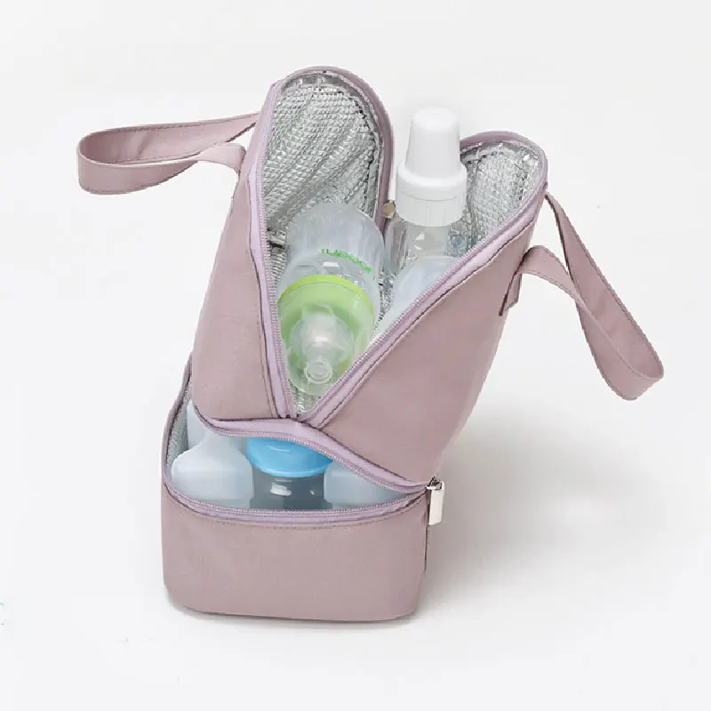 

Insulation Bag Milk Storage Breastfeeding Milk Insulation Breast Pump Maternity Cooler Double Layer Fresh Preservation Bag