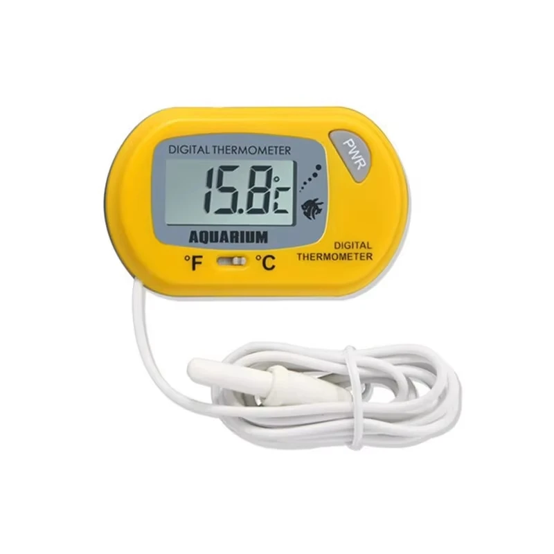Thermometer Fish Tank Aquarium Electronic Digital Reptile Turtle Diving Pet Box Suction Cup Waterproof Electronic Thermometer image 6