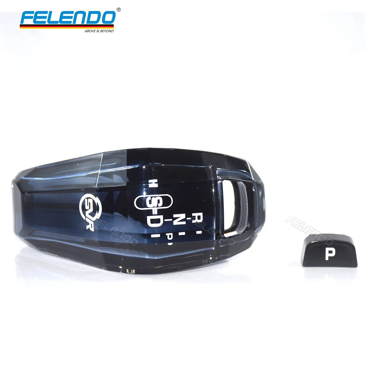 أجزاء FELENDO SVR LCD مقبض لسيارة رينج روفر سبورت L494 والعتاد التحول كريستال مقبض اصطناعي شيفتر