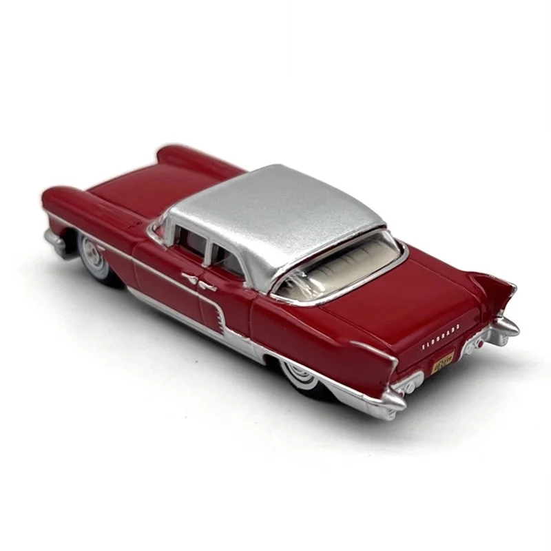 Oxford 1:87 Cad-illac Racing Red Alloy Simulation Model Car