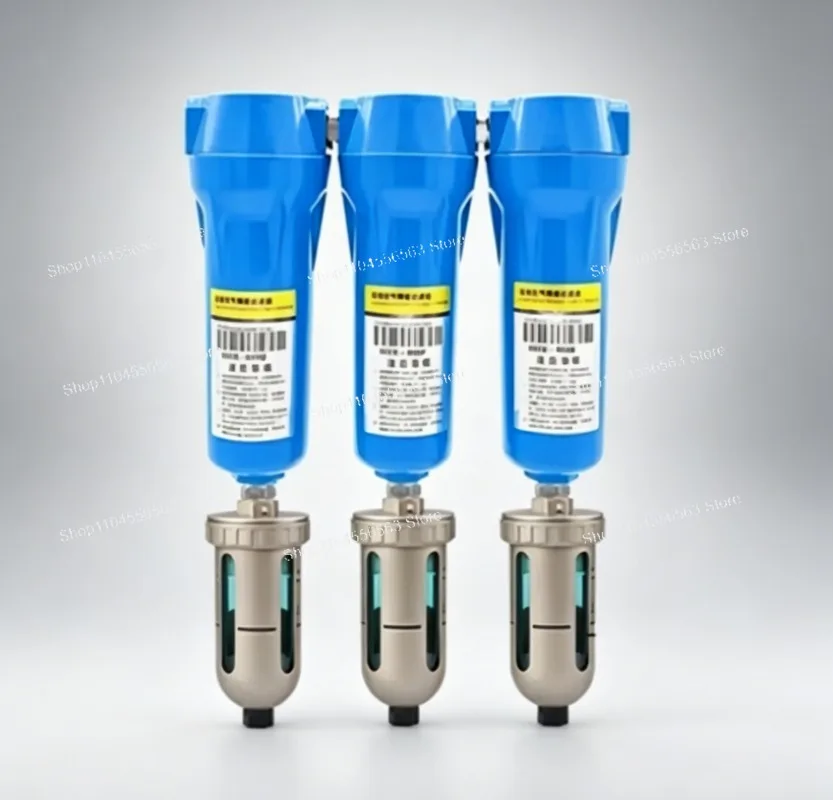 Compressed Air Precision Filter Q P S C 015 024 032 060 Oil Water Separator for Air Compressor