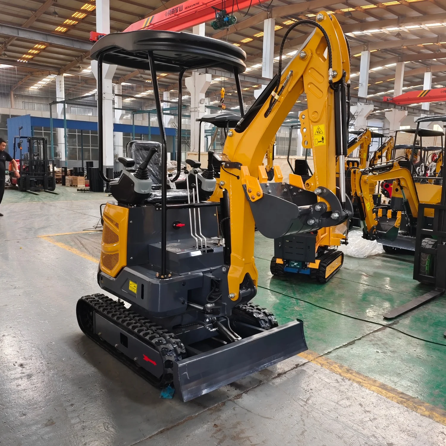 Miniescavadeiras Kubota Motores Multi-Funcionais Vários Acessórios Entrega Rápida Mini Escavadeiras de Esteiras Personalizadas