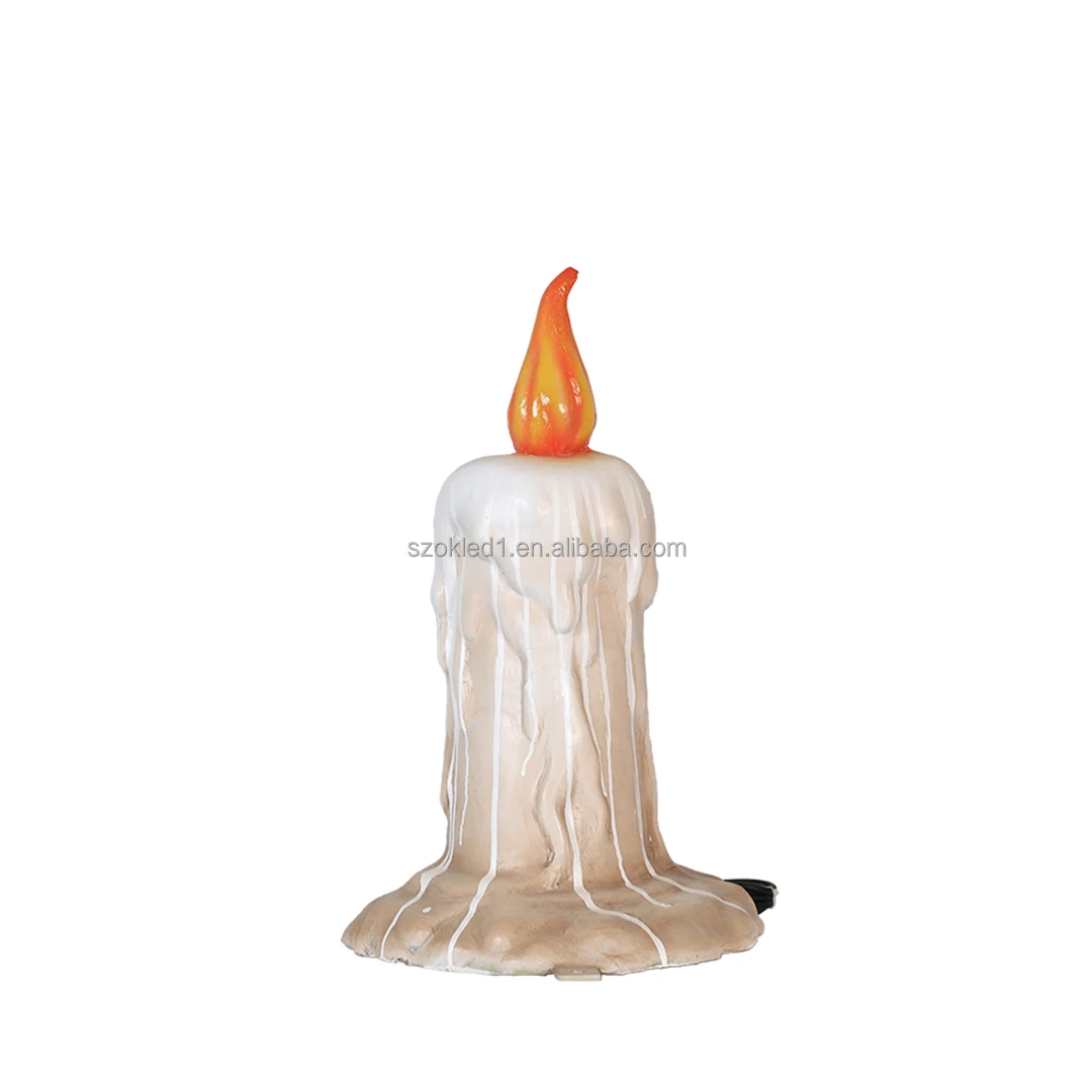 

Halloween Carnival Fiberglass Candle Small and Large