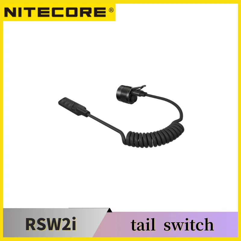 NITECORE RSW2i flashlight c-type tail tactical switch, suitable for i series flashlight products, support charging