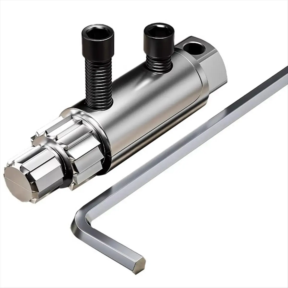 AA14 Faucet Angle Valves Damage Extractor Broken Wire Slide Tooth Removal Tool Water-Pipe Valve Repair for 4/6 Points