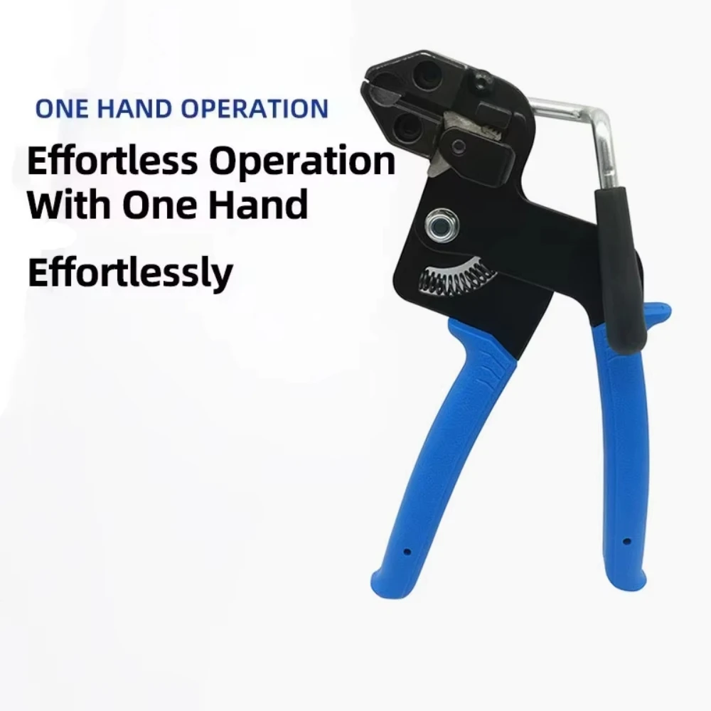 Cable Ties Plier Stainless Steel Locking Tie Hand Wrap Tool Multi-Purpose Cutting Tension Automatic Zip Tie Gun Durable