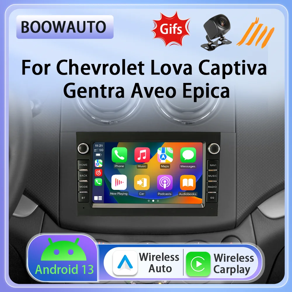 

Android13 Carplay Car Radio Auto For Chevrolet Captiva Aveo Lova Gentra Epica Holden Daewoo Pontiac Navigation Multimedia Player