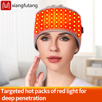 Red Light Head Guard Band Women Men Heating Scarf Temperature Scarf 3 Gears Wrap Fleece Washable Electric Head Warmer