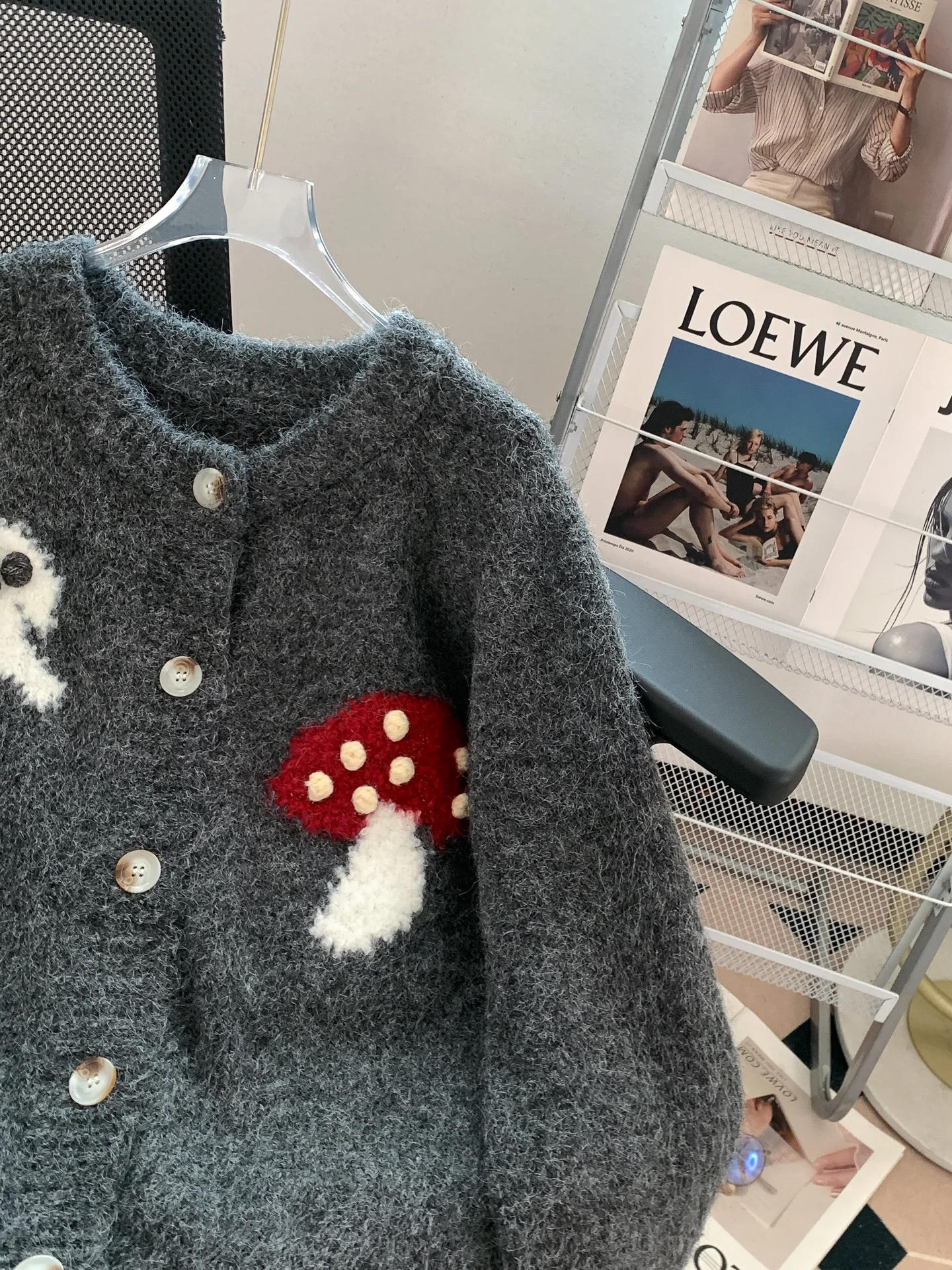 2026 primavera outono bonito camisola casaco cardigan feminino nova moda bordado camisa de malha topo na moda