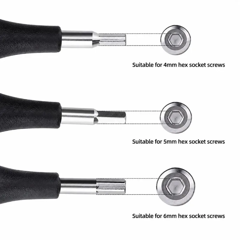Bicycle Repair Tool Mountain Bike Multi-function Hex Wrench Y-Shaped 3-Way Allen Wrench