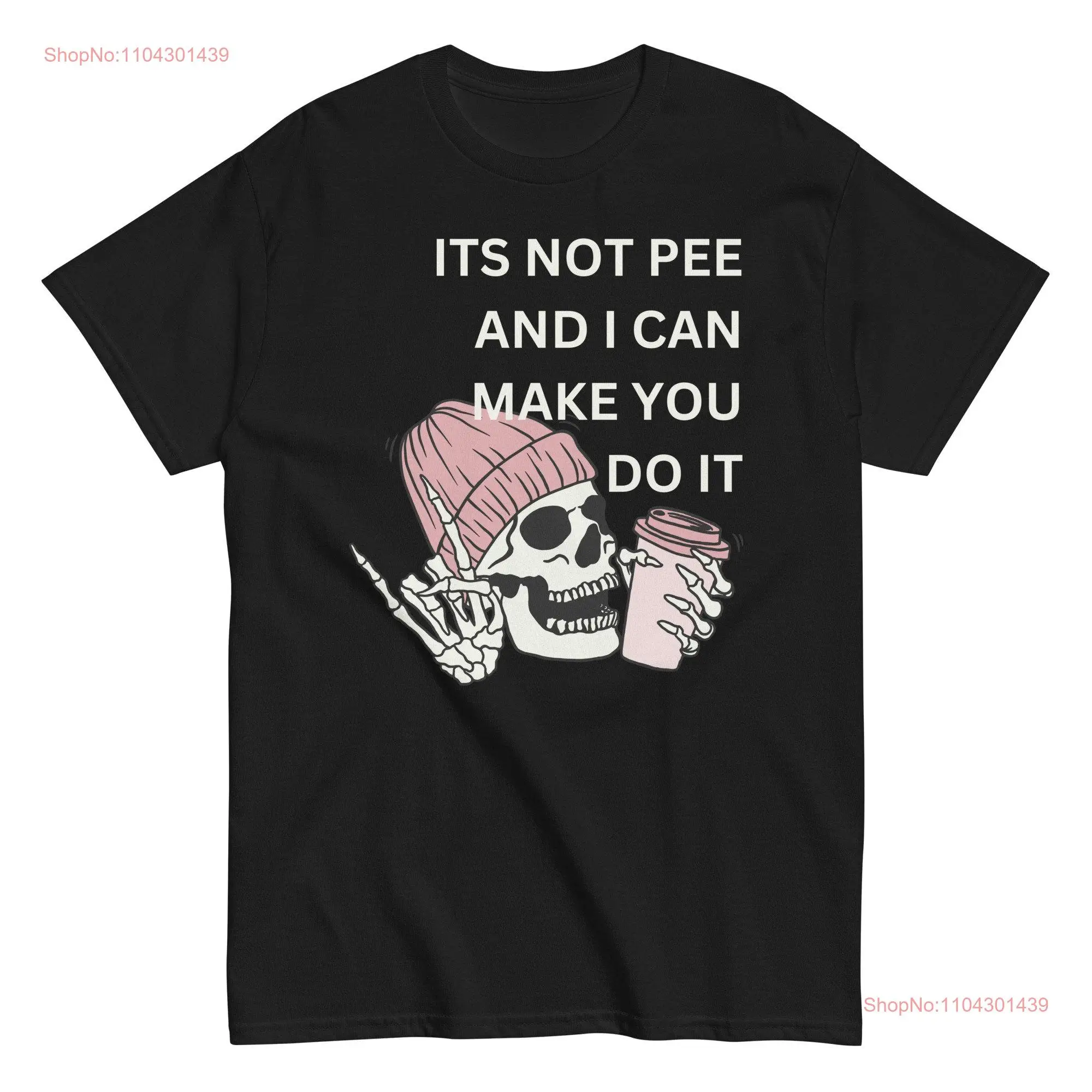 No es orinar y puedo hacer camiseta divertida para adultos Meme SquirT de manga larga o corta