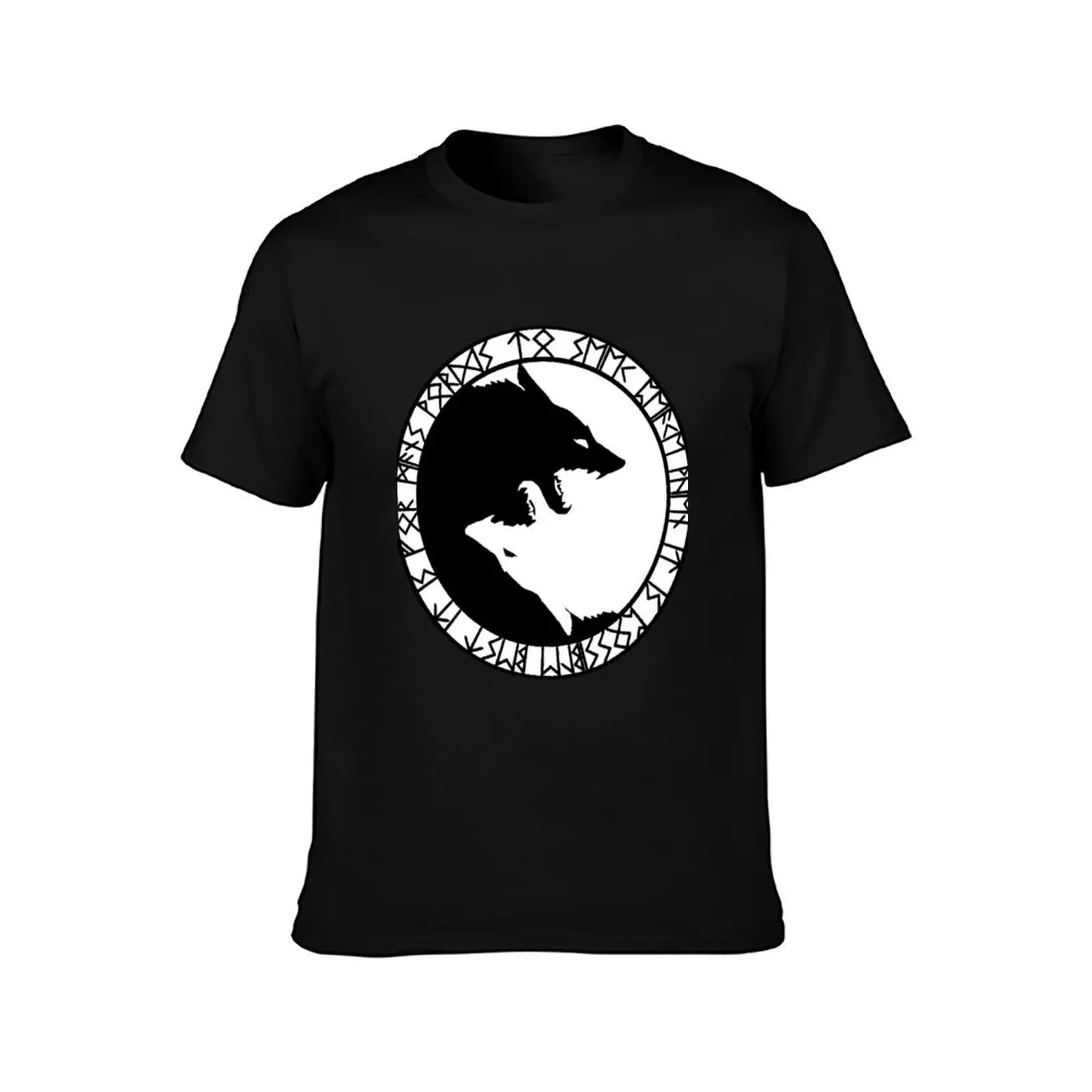Viking wolf Classic . T-Shirt Breathable Mesh Panel T-Shirt