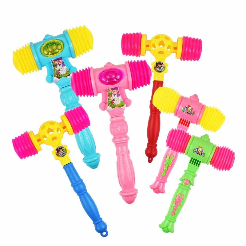 Children's Hammer Toys With Whistle Can Sound BB Hammer Parent-child Interactive Games Cheering Hammer Toys Birthday Gifts