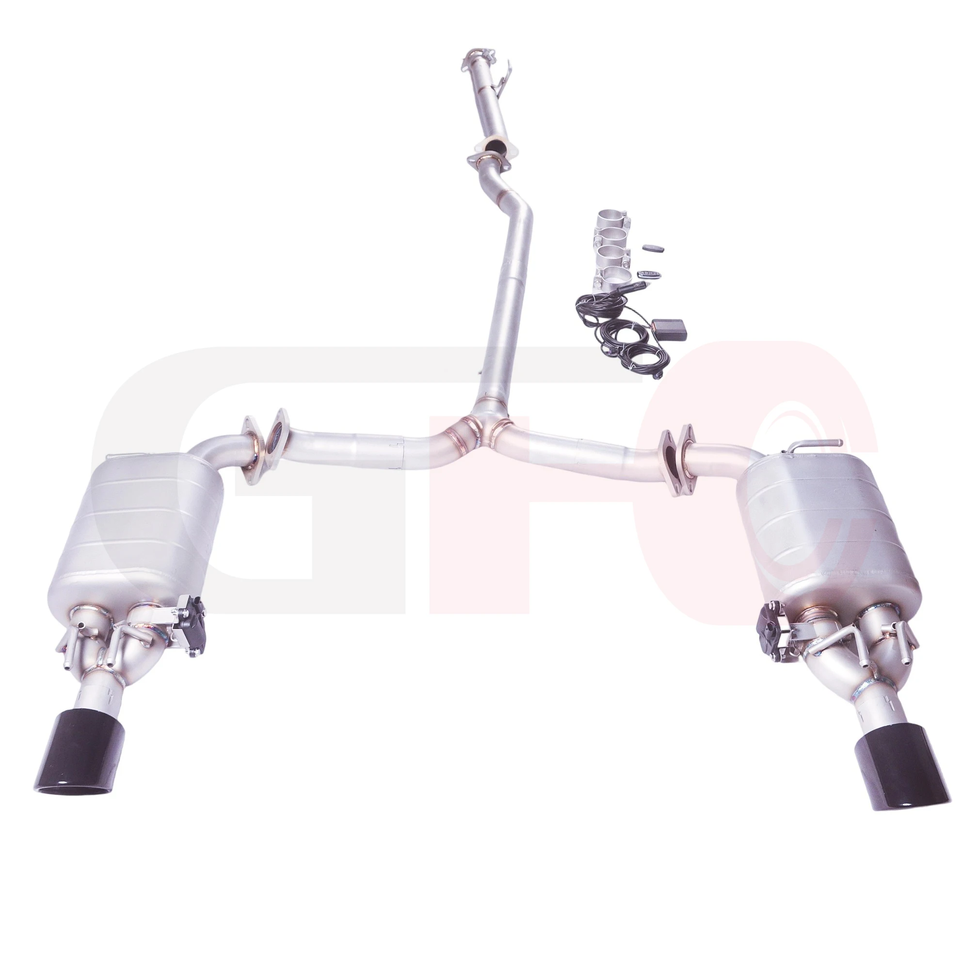 

【 Customized Product 】 Stainless steel valve control muffler, Toyota Camry 3.6/3.5L V6 exhaust system, no welding required